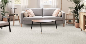 Finished living room with new floors – love the result with Magic Carpet