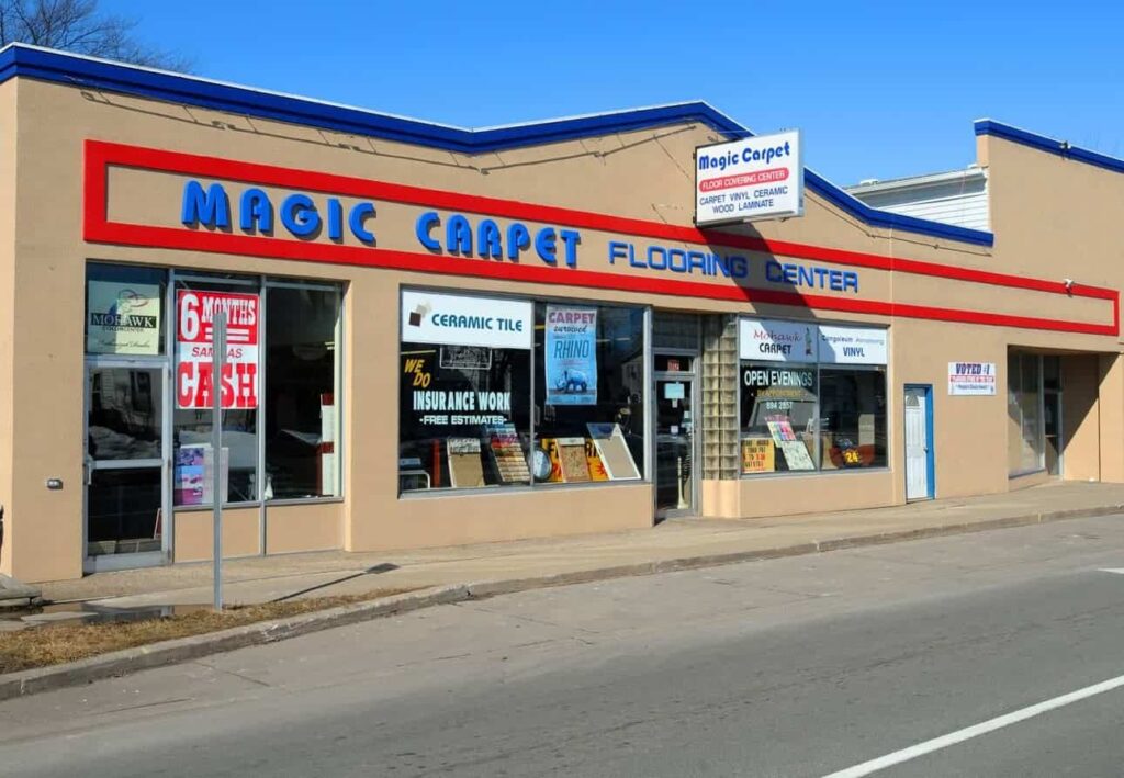 Magic Carpet Flooring Center - a veteran-owned flooring company Bay City has trusted since 1967